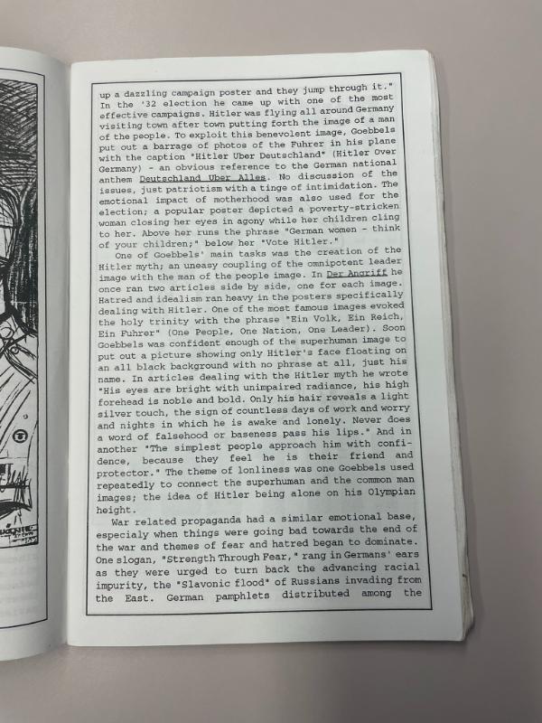 Photograph of archival item from Cometbus Punk and Underground Press Collection, Box 4 (Box 8107, Folder saprophile_aug1992_mar193_4_22).