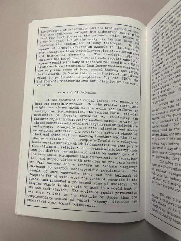 Photograph of archival item from Cometbus Punk and Underground Press Collection, Box 4 (Box 8107, Folder saprophile_aug1992_mar193_4_22).