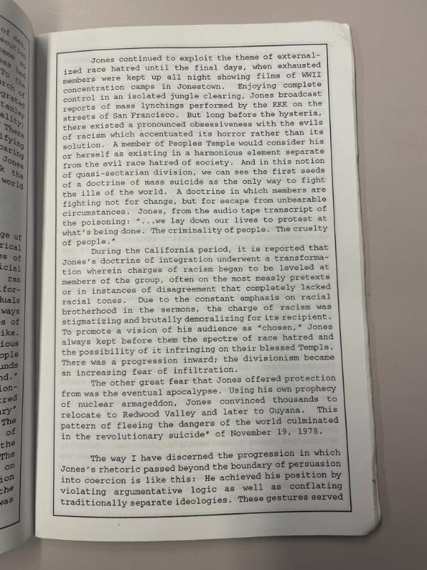 Photograph of archival item from Cometbus Punk and Underground Press Collection, Box 4 (Box 8107, Folder saprophile_aug1992_mar193_4_22).