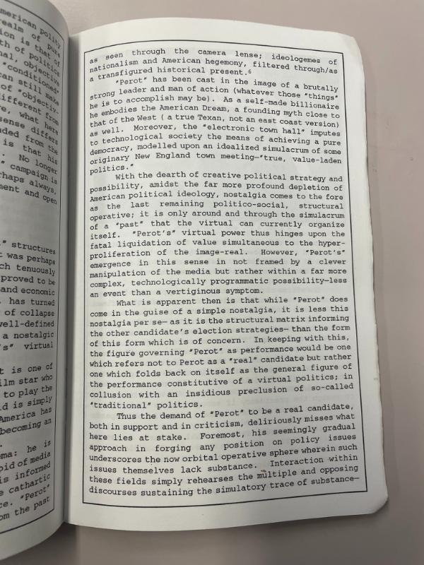 Photograph of archival item from Cometbus Punk and Underground Press Collection, Box 4 (Box 8107, Folder saprophile_aug1992_mar193_4_22).
