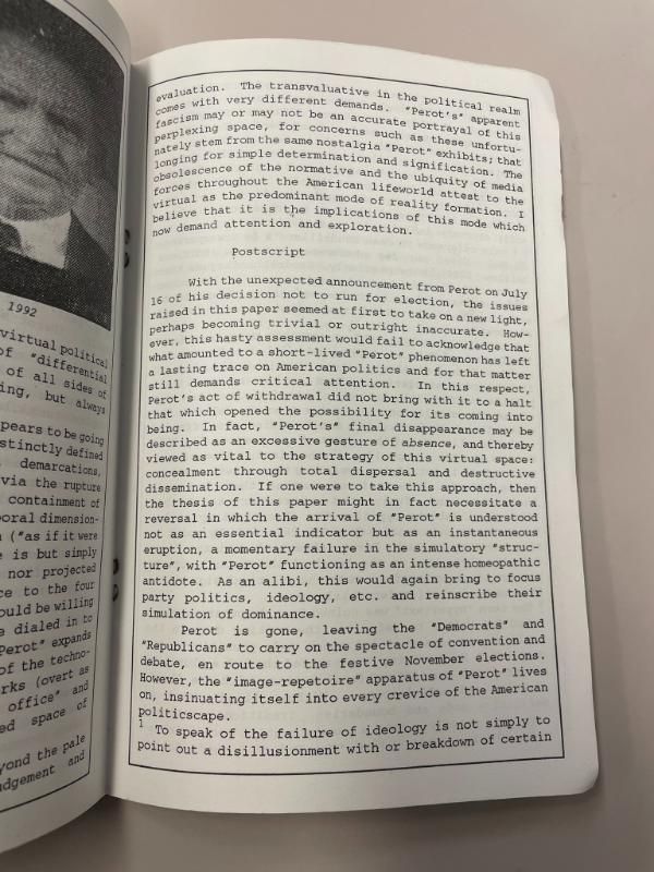 Photograph of archival item from Cometbus Punk and Underground Press Collection, Box 4 (Box 8107, Folder saprophile_aug1992_mar193_4_22).