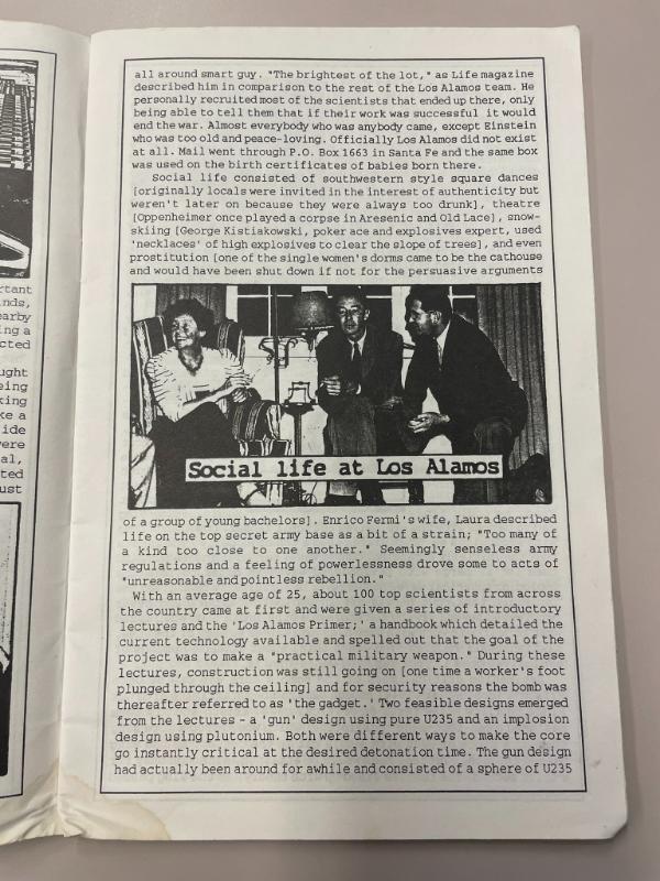 Photograph of archival item from Cometbus Punk and Underground Press Collection, Box 4 (Box 8107, Folder saprophile_aug1992_mar193_4_22).