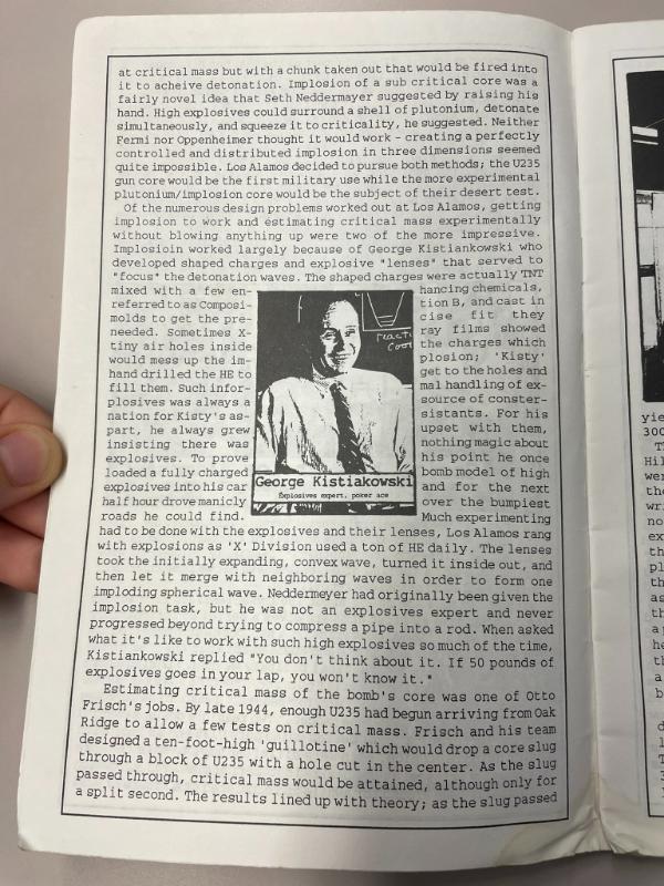 Photograph of archival item from Cometbus Punk and Underground Press Collection, Box 4 (Box 8107, Folder saprophile_aug1992_mar193_4_22).