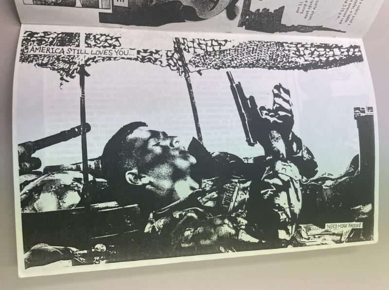 Photograph of archival item from Cometbus Punk and Underground Press Collection, Box 4 (Box 8107, Folder psychotherapy_1991_1992_4_2).