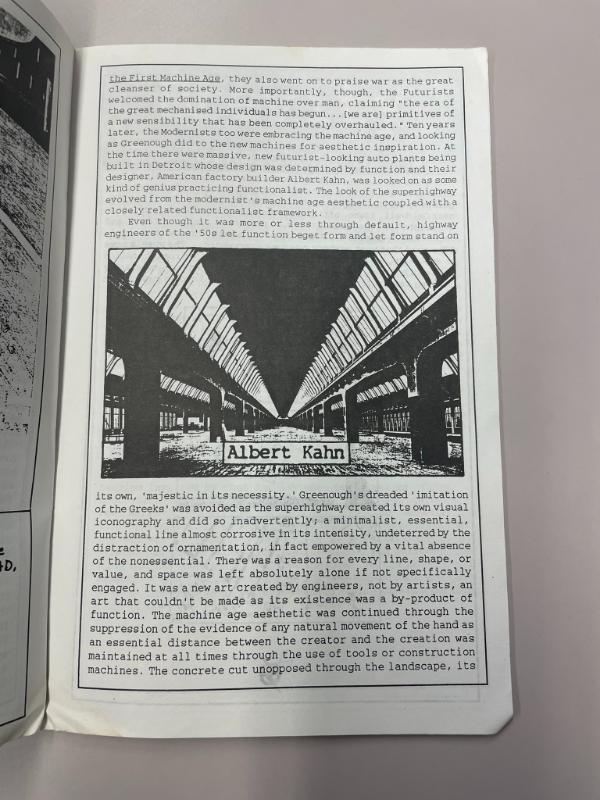 Photograph of archival item from Cometbus Punk and Underground Press Collection, Box 4 (Box 8107, Folder saprophile_aug1992_mar193_4_22).