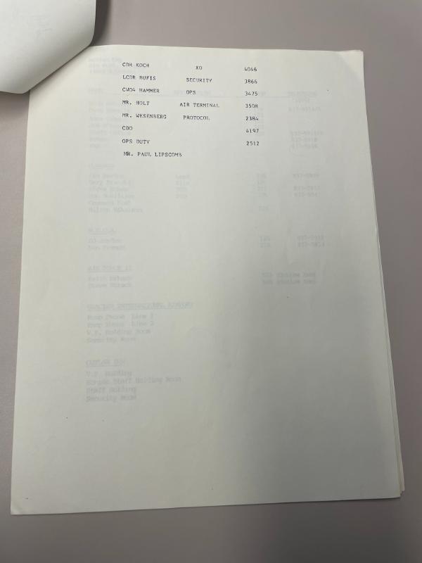 Photograph of archival item from Cometbus Punk and Underground Press Collection, Box 4 (Box 8107, Folder bush_sept_24_1986_4_86).