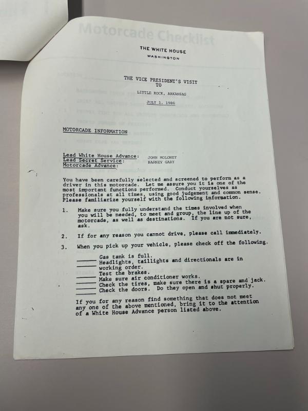 Photograph of archival item from Cometbus Punk and Underground Press Collection, Box 4 (Box 8107, Folder bush_sept_24_1986_4_86).