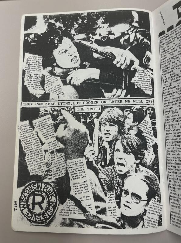 Photograph of archival item from Cometbus Punk and Underground Press Collection, Box 4 (Box 8107, Folder psychotherapy_1991_1992_4_2).