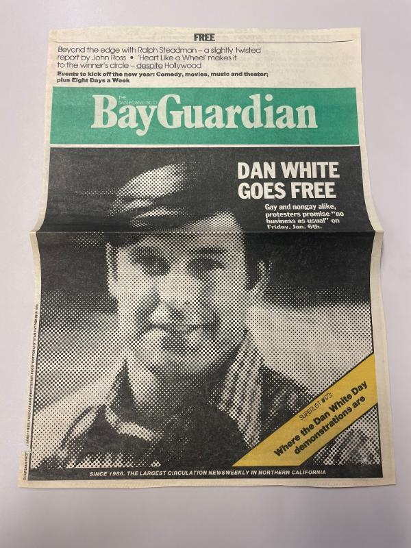 Photograph of archival item from Cometbus Punk and Underground Press Collection, Box 4 (Box 8107, Folder dan_white_may1979_jan1984_4_87).