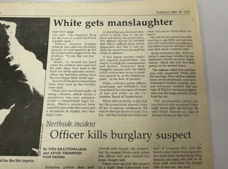 Photograph of archival item from Cometbus Punk and Underground Press Collection, Box 4 (Box 8107, Folder dan_white_may1979_jan1984_4_87).