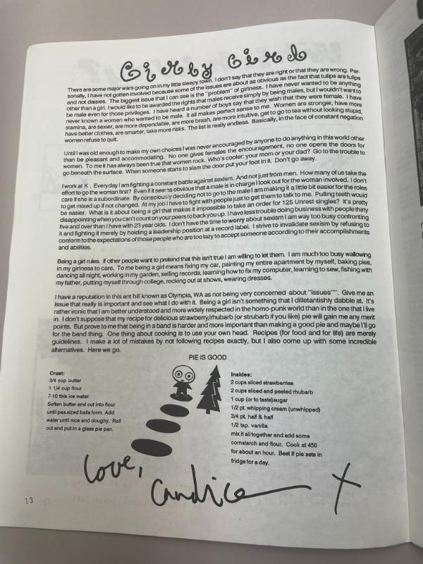 Photograph of archival item from Cometbus Punk and Underground Press Collection, Box 4 (Box 8107, Folder pulp_circa_1990_1991_4_4).