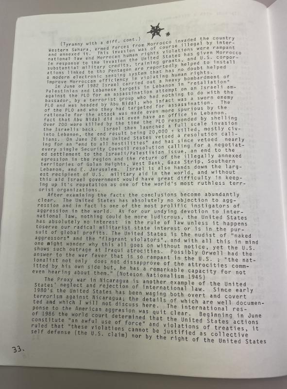 Photograph of archival item from Cometbus Punk and Underground Press Collection, Box 4 (Box 8107, Folder pulp_circa_1990_1991_4_4).