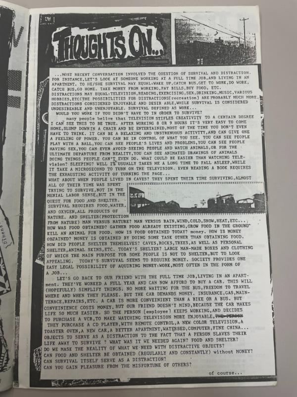 Photograph of archival item from Cometbus Punk and Underground Press Collection, Box 4 (Box 8107, Folder psychotherapy_1991_1992_4_2).