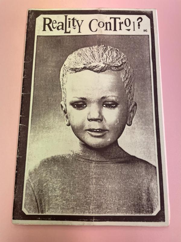 Photograph of archival item from Cometbus Punk and Underground Press Collection, Box 4 (Box 8107, Folder reality_control_c1990_febmarch1992_4_14).