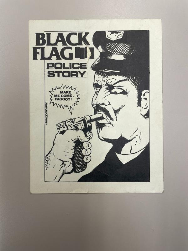 Item from the Los Angeles punk collection (#8074), located in box_1, folder band_stickers_1_4.