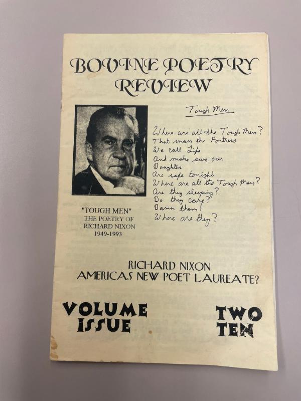 Item from the Los Angeles punk collection (#8074), located in box_1, folder bovine_gazette_issues_1_7.