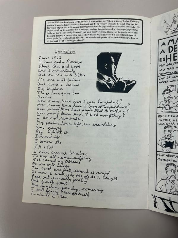 Item from the Los Angeles punk collection (#8074), located in box_1, folder bovine_gazette_issues_1_7.