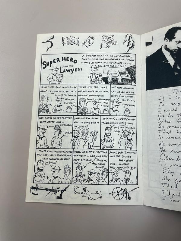 Item from the Los Angeles punk collection (#8074), located in box_1, folder bovine_gazette_issues_1_7.