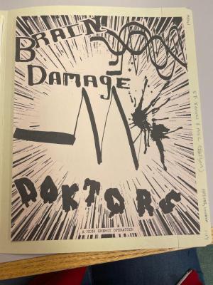 Punk venue flyer from San Francisco venues documented in the Bay Area Punk Flyers collection.