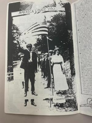 Photograph of archival item from Cometbus Punk and Underground Press Collection, Box 4 (Box 8107, Folder psychotherapy_1991_1992_4_2).