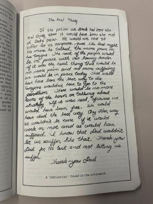 Photograph of archival item from Cometbus Punk and Underground Press Collection, Box 4 (Box 8107, Folder saprophile_aug1992_mar193_4_22).
