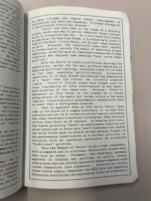 Photograph of archival item from Cometbus Punk and Underground Press Collection, Box 4 (Box 8107, Folder saprophile_aug1992_mar193_4_22).