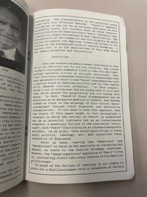 Photograph of archival item from Cometbus Punk and Underground Press Collection, Box 4 (Box 8107, Folder saprophile_aug1992_mar193_4_22).