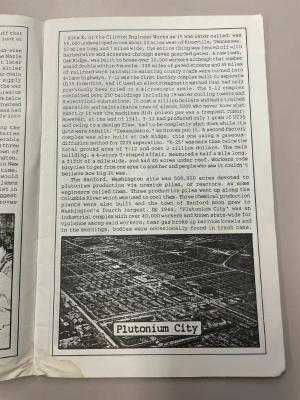Photograph of archival item from Cometbus Punk and Underground Press Collection, Box 4 (Box 8107, Folder saprophile_aug1992_mar193_4_22).