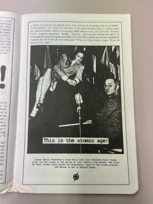 Photograph of archival item from Cometbus Punk and Underground Press Collection, Box 4 (Box 8107, Folder saprophile_aug1992_mar193_4_22).