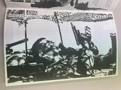 Photograph of archival item from Cometbus Punk and Underground Press Collection, Box 4 (Box 8107, Folder psychotherapy_1991_1992_4_2).