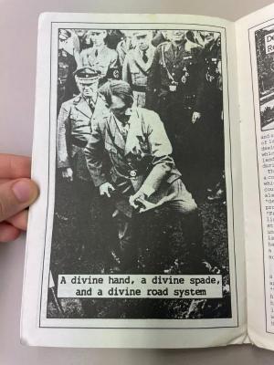 Photograph of archival item from Cometbus Punk and Underground Press Collection, Box 4 (Box 8107, Folder saprophile_aug1992_mar193_4_22).