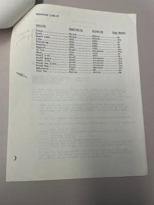 Photograph of archival item from Cometbus Punk and Underground Press Collection, Box 4 (Box 8107, Folder bush_sept_24_1986_4_86).