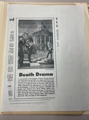 Photograph of archival item from Cometbus Punk and Underground Press Collection, Box 4 (Box 8107, Folder dan_white_may1979_jan1984_4_87).
