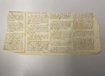 Photograph of archival item from Cometbus Punk and Underground Press Collection, Box 4 (Box 8107, Folder dan_white_may1979_jan1984_4_87).