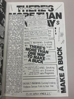 Photograph of archival item from Cometbus Punk and Underground Press Collection, Box 4 (Box 8107, Folder psychotherapy_1991_1992_4_2).