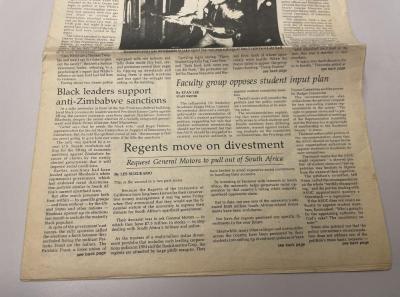 Photograph of archival item from Cometbus Punk and Underground Press Collection, Box 4 (Box 8107, Folder dan_white_may1979_jan1984_4_87).