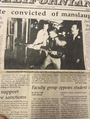 Photograph of archival item from Cometbus Punk and Underground Press Collection, Box 4 (Box 8107, Folder dan_white_may1979_jan1984_4_87).