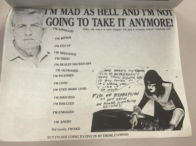 Photograph of archival item from Cometbus Punk and Underground Press Collection, Box 4 (Box 8107, Folder pulp_circa_1990_1991_4_4).