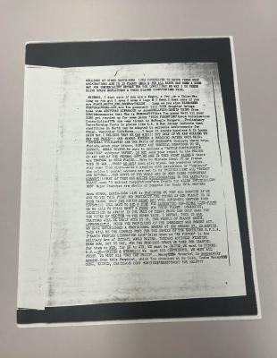 Photograph of archival item from Cometbus Punk and Underground Press Collection, Box 4 (Box 8107, Folder crackpot_flyers_c1977_1992_4_84).