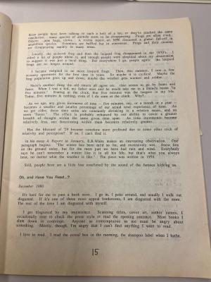 Photograph of archival item from Cometbus Punk and Underground Press Collection, Box 4 (Box 8107, Folder push_button_controller_spring1991_spring1992_4_6).