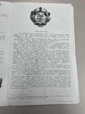 Photograph of archival item from Cometbus Punk and Underground Press Collection, Box 4 (Box 8107, Folder ramen_city_usa_circa1994_1998_4_11).