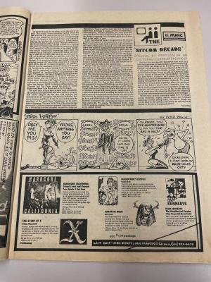 Photograph of archival item from Cometbus Punk and Underground Press Collection, Box 4 (Box 8107, Folder real_fun_1984_4_13).