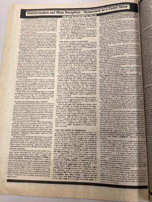 Photograph of archival item from Cometbus Punk and Underground Press Collection, Box 4 (Box 8107, Folder real_fun_1984_4_13).