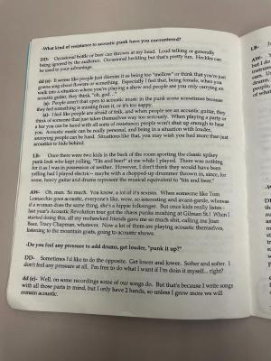 Photograph of archival item from Cometbus Punk and Underground Press Collection, Box 4 (Box 8107, Folder round_things_roll_c2001_4_19).