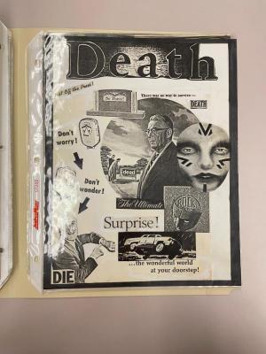 Item from the Keith Busch Northeast Ohio Punk Collection (#8152), located in 8152_box_3, folder original_mockups_colleges_and_zine_maquettes_pt_2_ca_1980s_3_3.