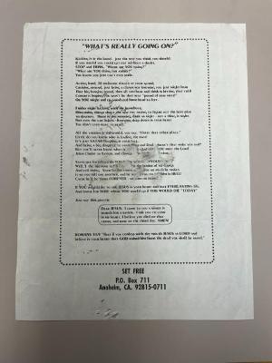 Item from the Los Angeles punk collection (#8074), located in box_1, folder political_social_flyers_1_6.