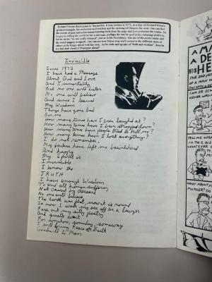 Item from the Los Angeles punk collection (#8074), located in box_1, folder bovine_gazette_issues_1_7.